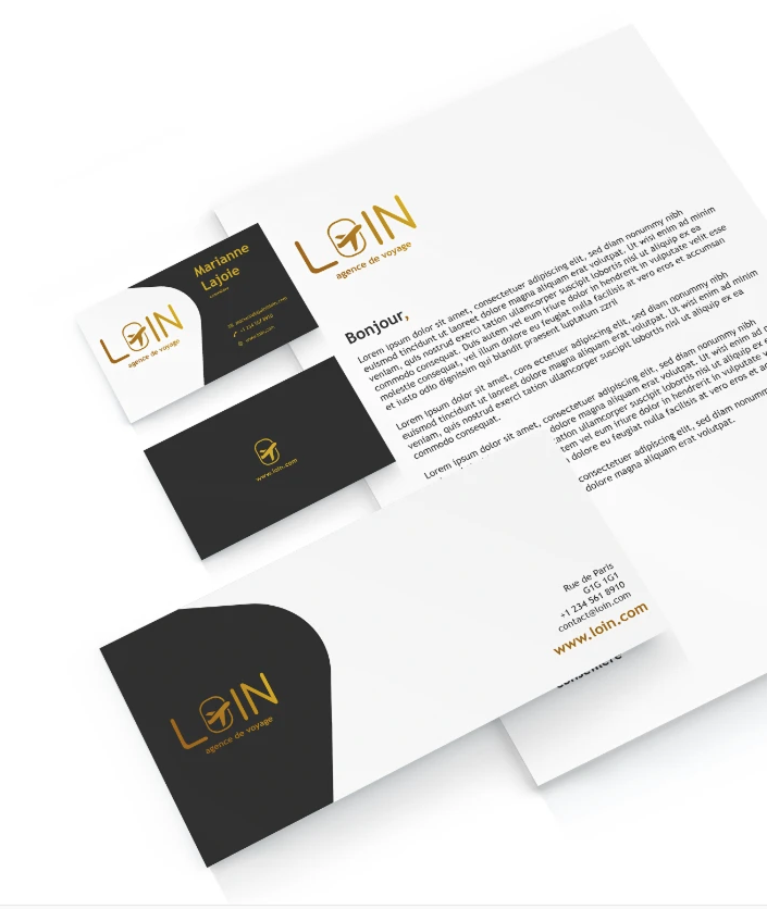 Projet print et signalétique